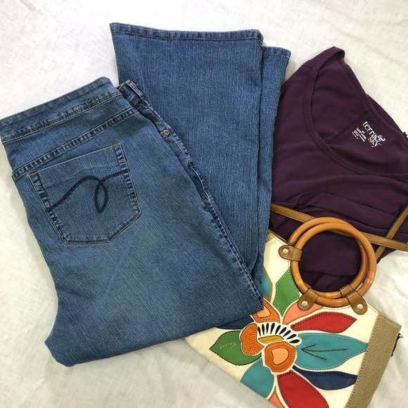 avenue bootcut jeans